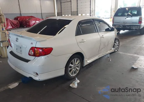 2010 Toyota Corolla S from USA, damaged, VIN 2T1BU4EE2AC402280